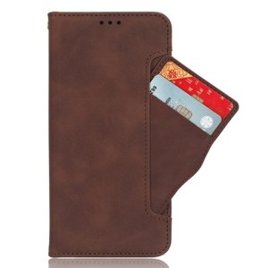 SLOT Peněženkový obal pro Xiaomi Redmi A3 hnědý
