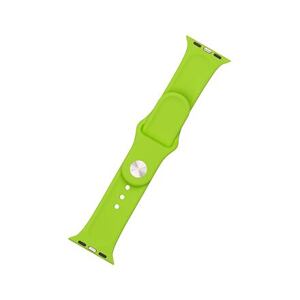 FIXED Silicone Strap Set for Apple Watch 38/40/41 mm, green
