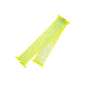 FIXED Nylon Strap for Apple Watch 38/40/41 mm, lime FIXNST-436-LI