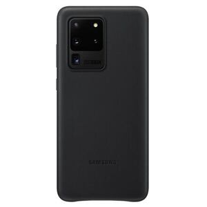 EF-VG988LBE Samsung Kožený Kryt pro Galaxy S20 Ultra Black EF-VG988LBEGWW