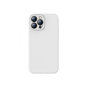 Baseus iPhone 13 Pro Max case Liquid Silica Gel Protective White (ARYT000502)