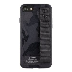 Tactical Camo Troop Drag Strap Kryt pro Apple iPhone 7/8/SE2020/SE2022 Black