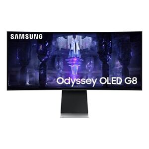 Samsung/Odyssey G85SB/34''/OLED/3440x1440/175Hz/0,1ms/Silver/2R