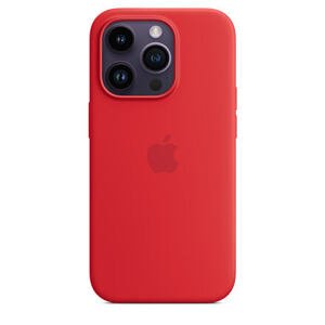 APPLE iPhone 14 Pro Silicone Case with MS - (PRODUCT)RED MPTG3ZM/A