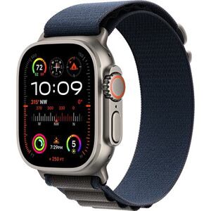 Apple Watch Ultra 2 GPS Cellular 49mm M barva Titanium Case / Alpine Loop Blue MREP3CS/A