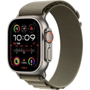 Apple Watch Ultra 2 GPS Cellular 49mm L barva Titanium Case / Alpine Loop Olive MRF03CS/A