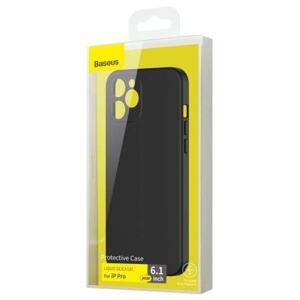 Baseus iPhone 12 Pro case Liquid Silica Gel Black (WIAPIPH61P-YT01) WIAPIPH61P-YT01